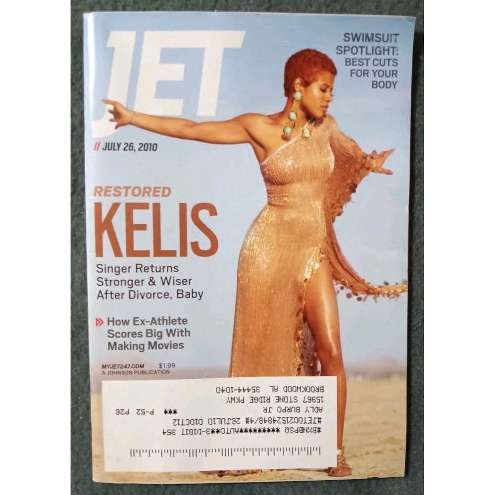 Jet Magazine July 26, 2010 - Kelis